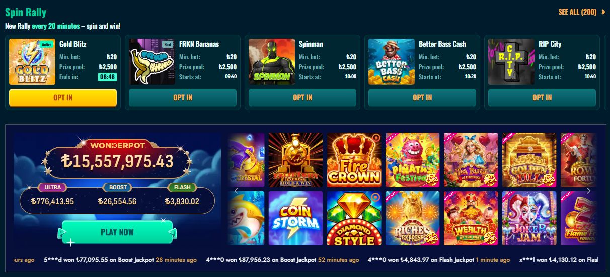 Registrierung bei Platin